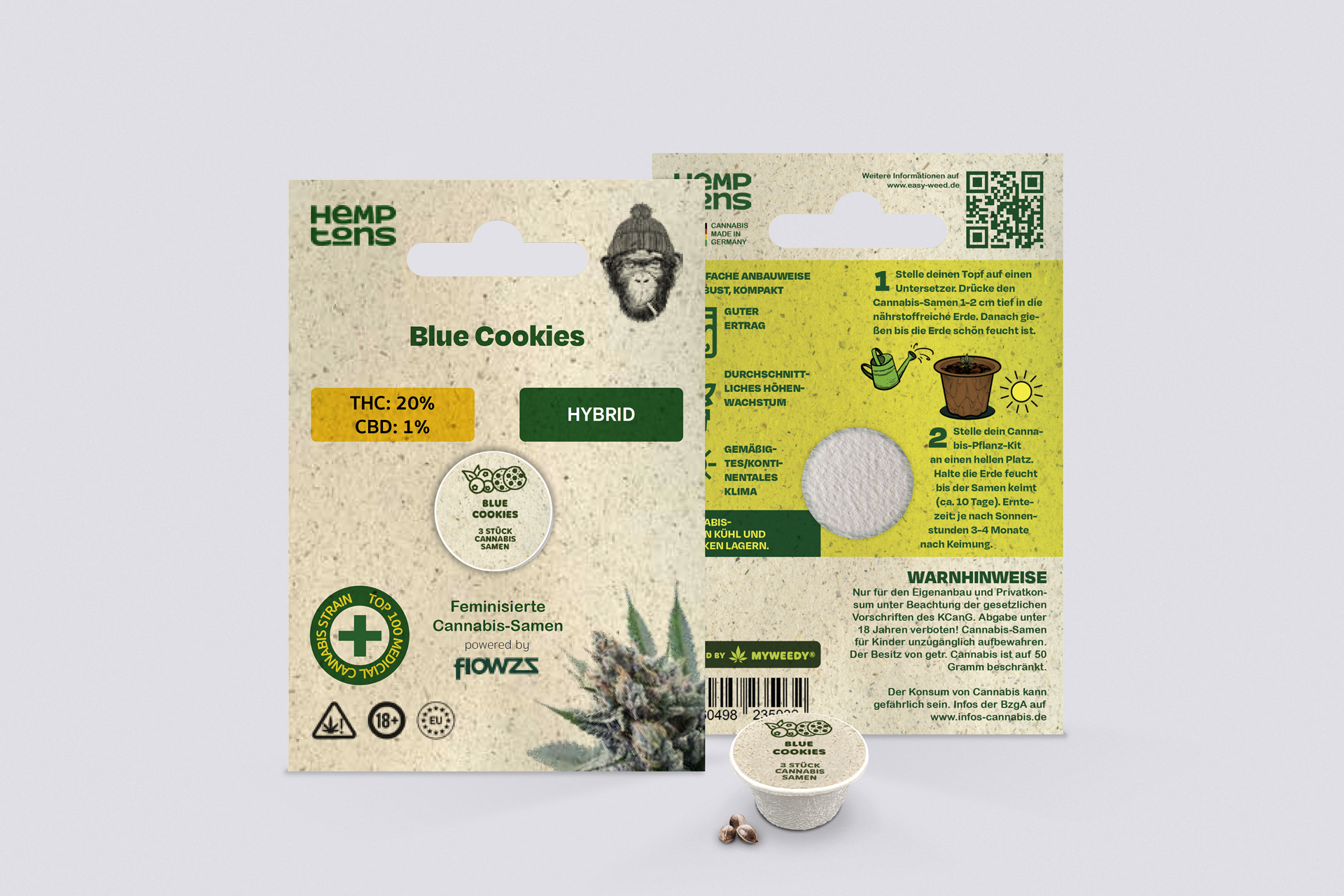 Blue Cookies Blue Cookies